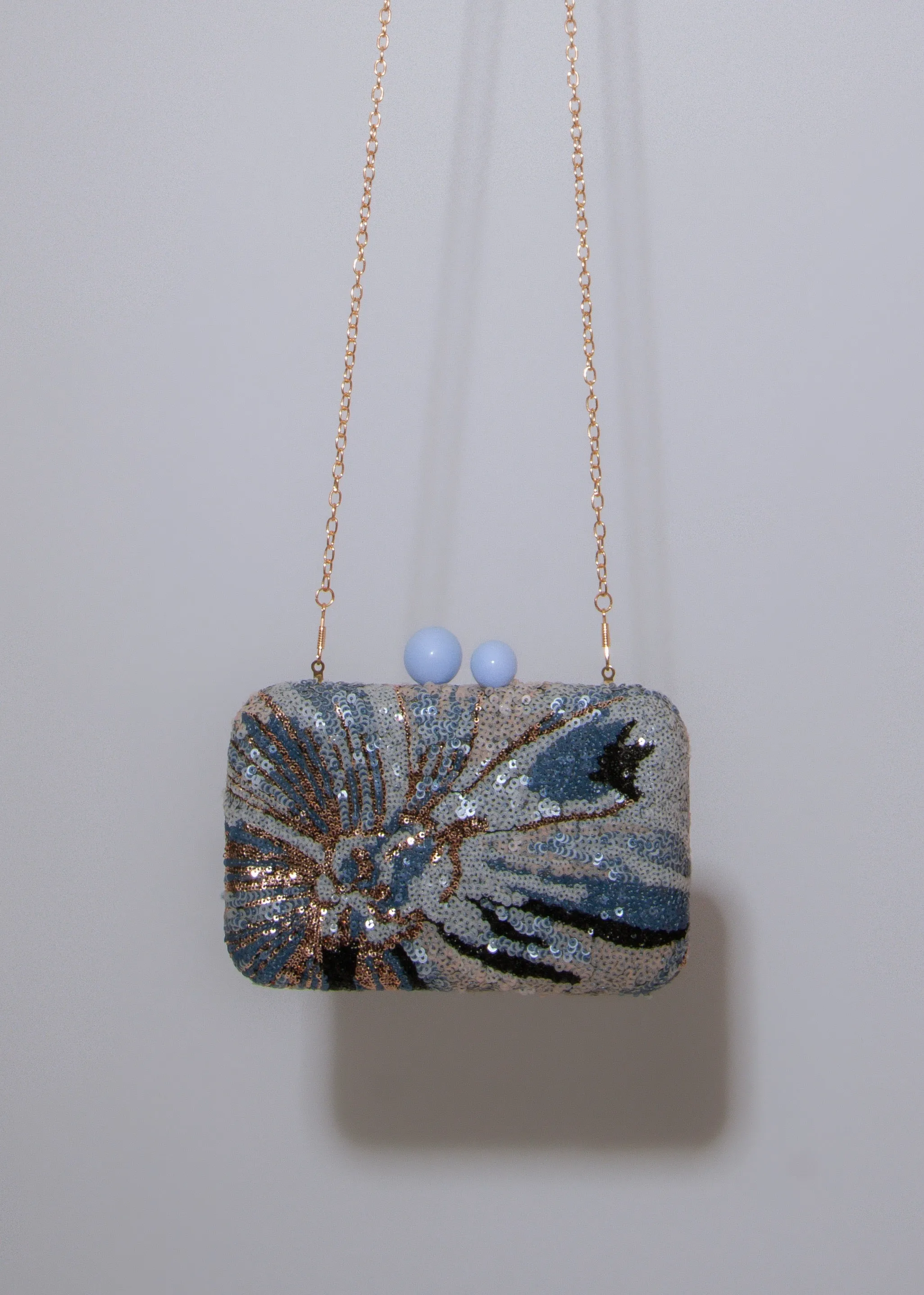 Sacred Moments Clutch Blue