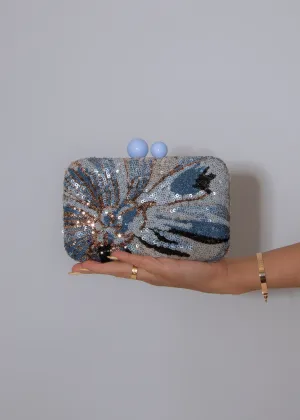 Sacred Moments Clutch Blue