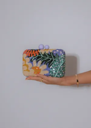 Sacred Moments Clutch Purple