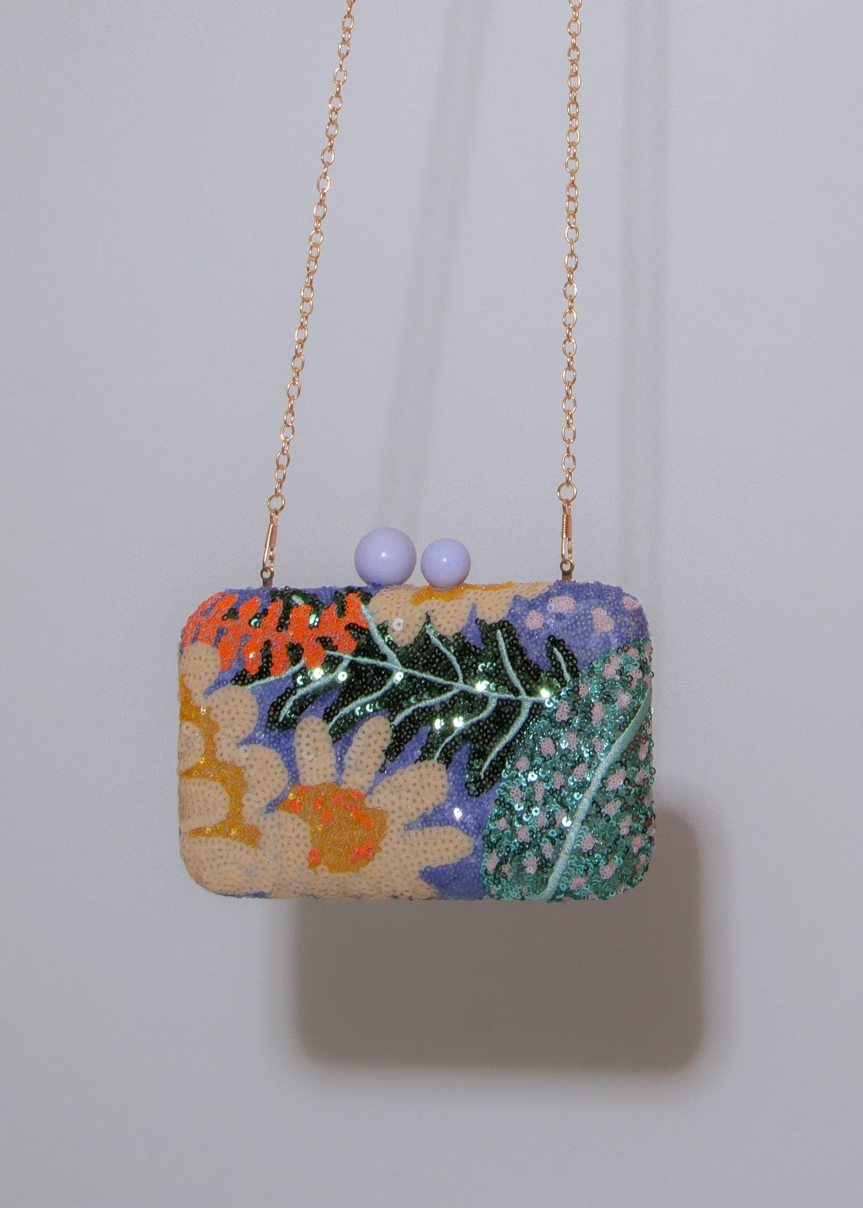 Sacred Moments Clutch Purple