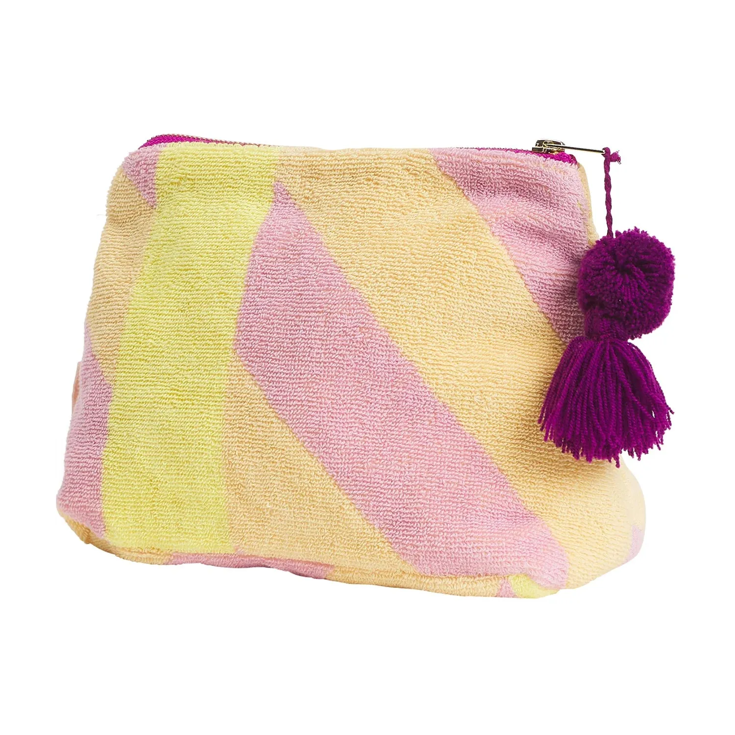 Sage & Clare - Jarita Terry Pouch (Mauve - Size Options)