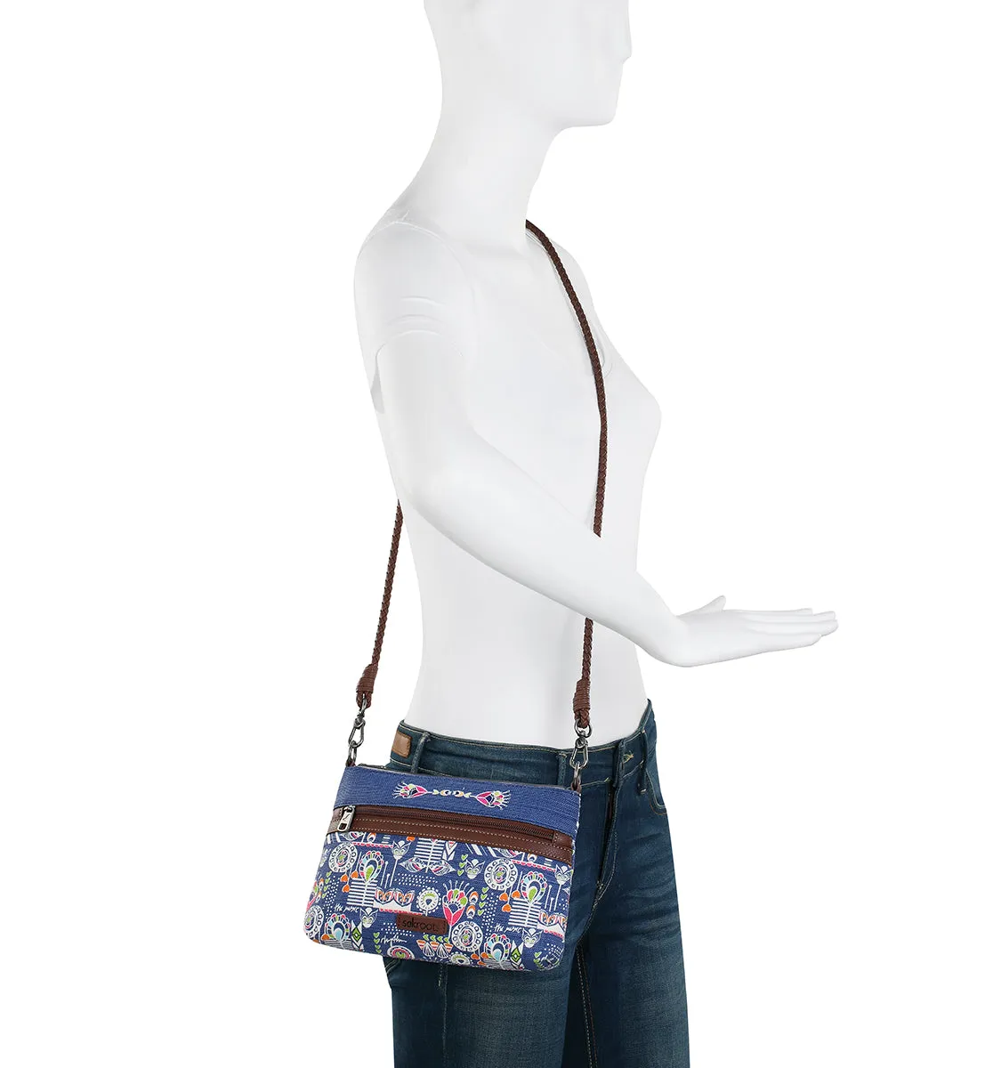 Sakroots Artist Circle Campus Mini Cross-Body