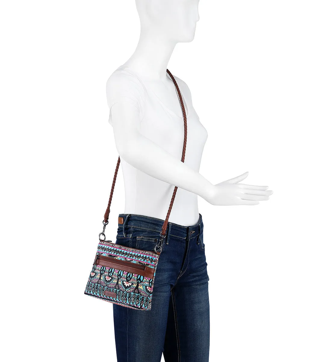 Sakroots Artist Circle Campus Mini Cross-Body