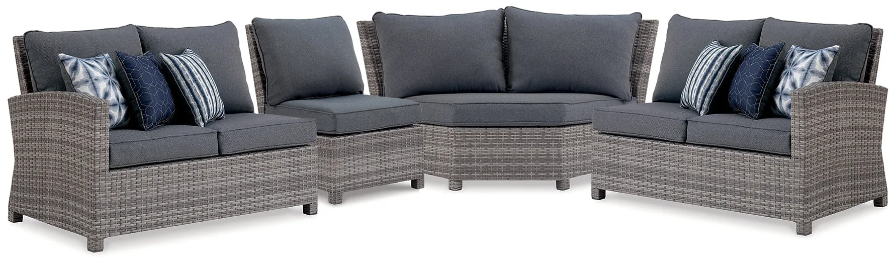 Salem Beach 4-Piece Outdoor Sectional