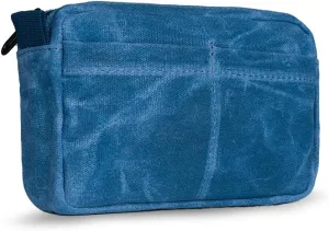 sayram SP8 Belt Pouch for Men, EDC Bellt Pouch with Zipper, Waist Pack EDC Pouch for Multitool, Flashlight, Knives, Cards, Phone, Waxed Canvas EDC Organizer Pouch for Belt