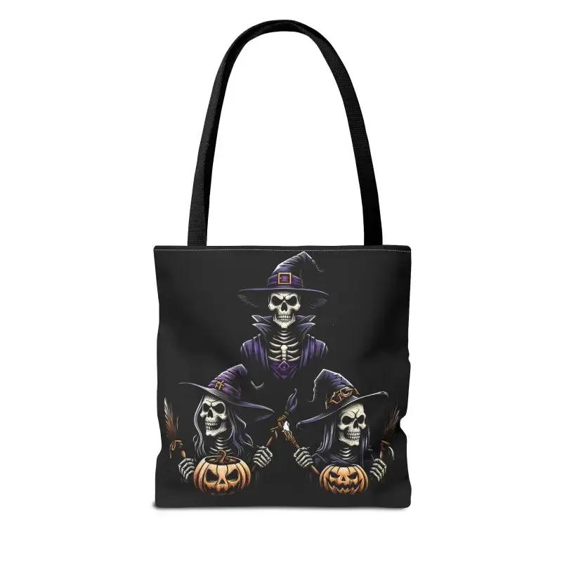 Scary Witches Aop Tote Bag for Magical Everyday Style