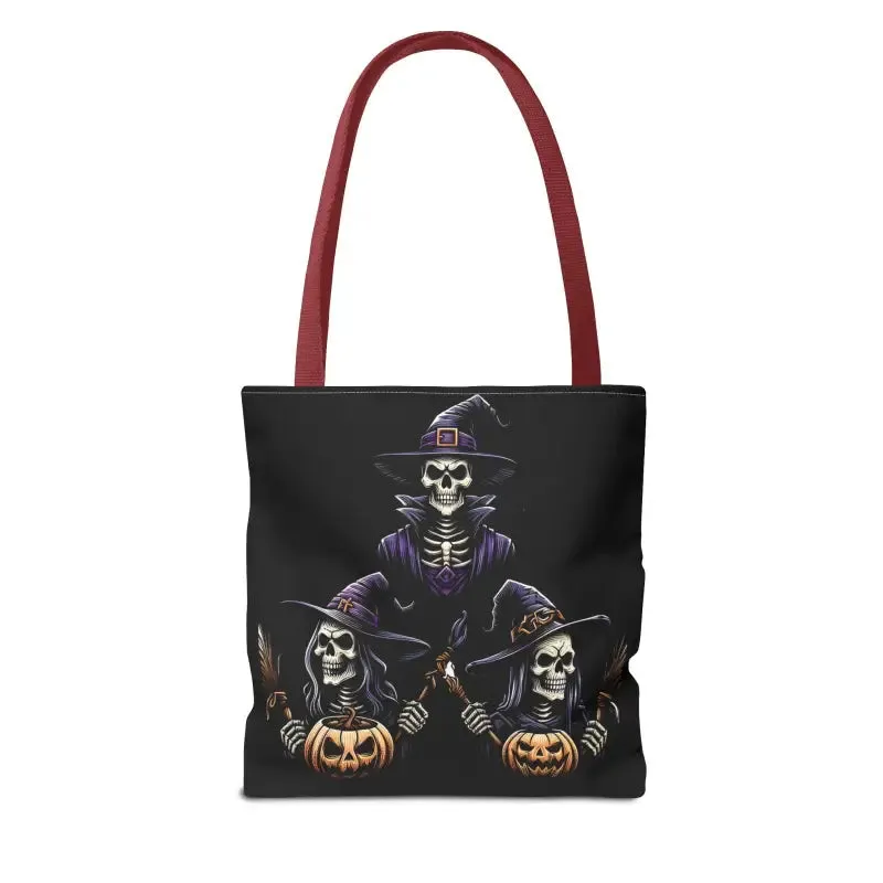 Scary Witches Aop Tote Bag for Magical Everyday Style