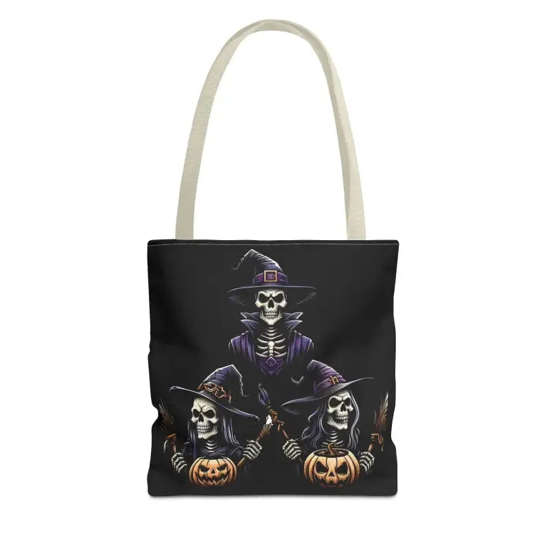 Scary Witches Aop Tote Bag for Magical Everyday Style
