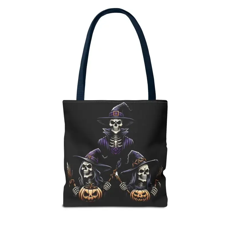 Scary Witches Aop Tote Bag for Magical Everyday Style