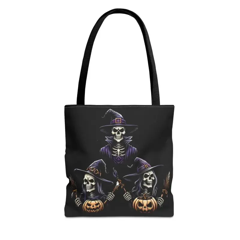 Scary Witches Aop Tote Bag for Magical Everyday Style