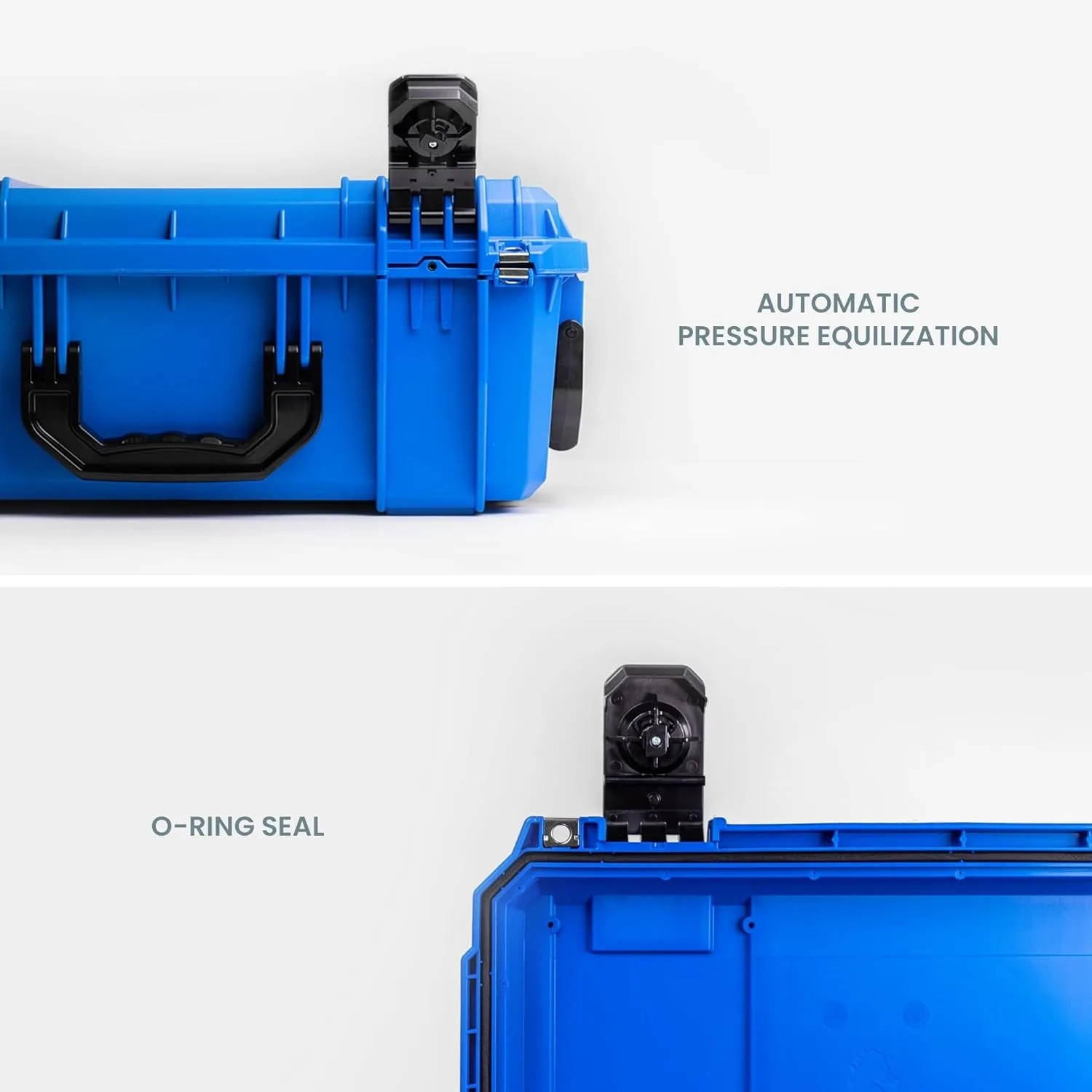 Seahorse 830 Professional Camera Protective Hard Case with Lid Organizer   Padded Dividers - TSA Approved/Mil Spec / IP67 Waterproof/USA Made for Professional Photographers Camera Enthusiasts