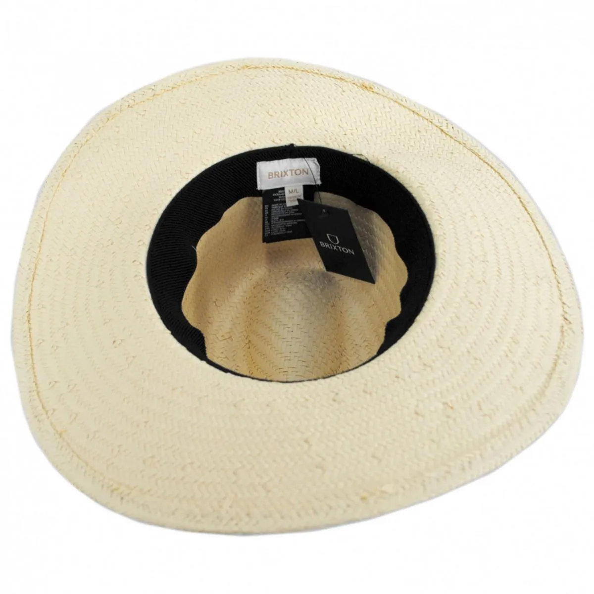 Seaside Toyo Straw Fedora Hat