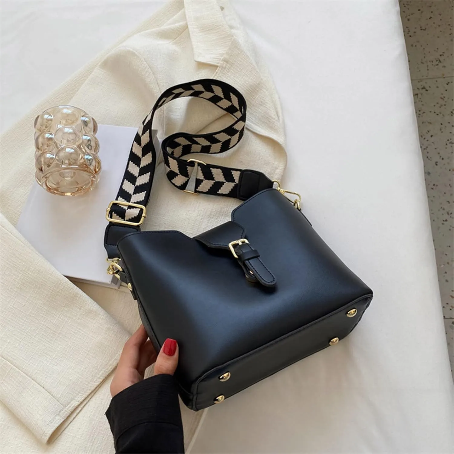 Shoulder Bags for Women Women Large Capacity The Single Shoulder Bag Fashionable Inclined Bag Set