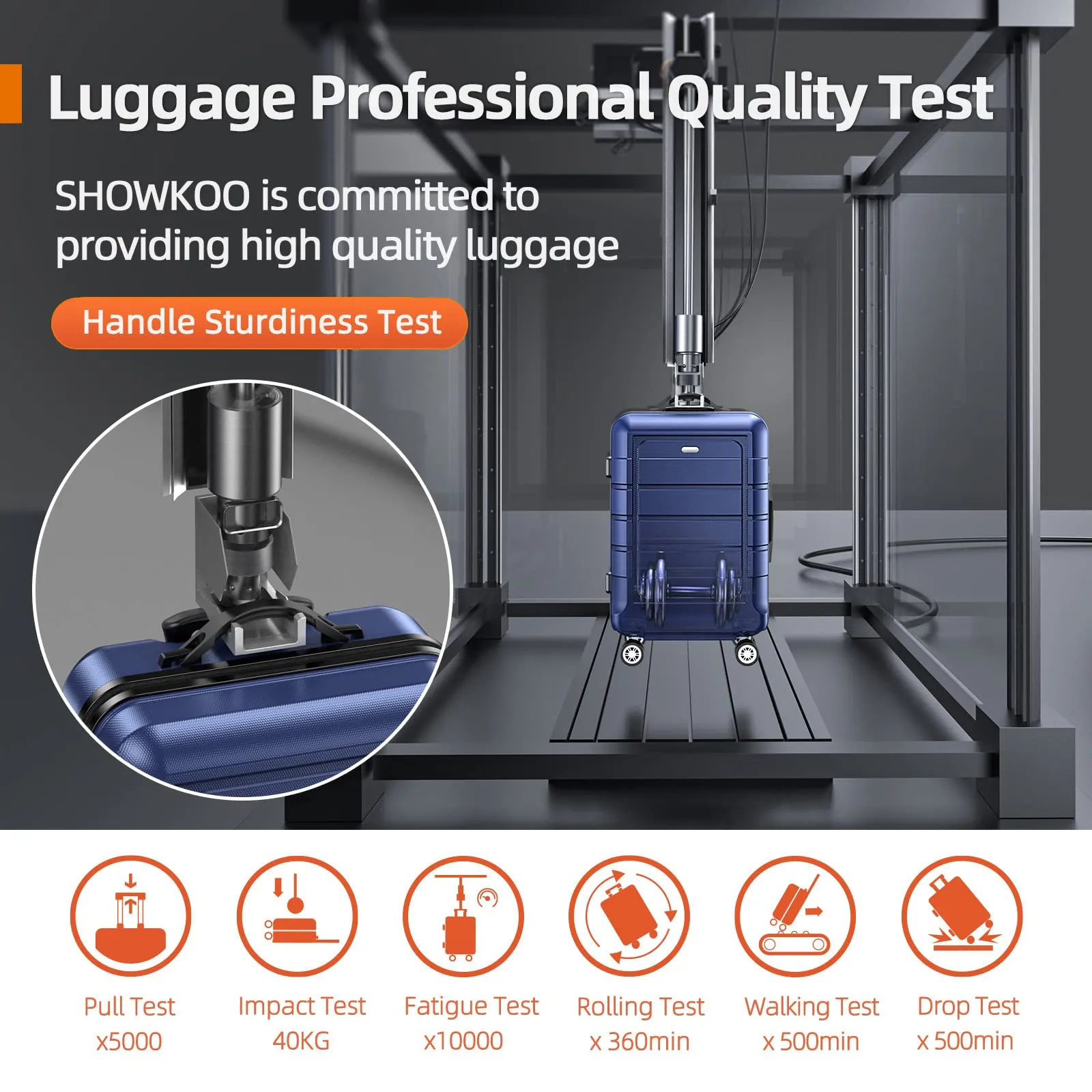 SHOWKOO Luggage Sets Expandable PC ABS Durable Suitcase Double Wheels TSA Lock 5pcs Wine Red