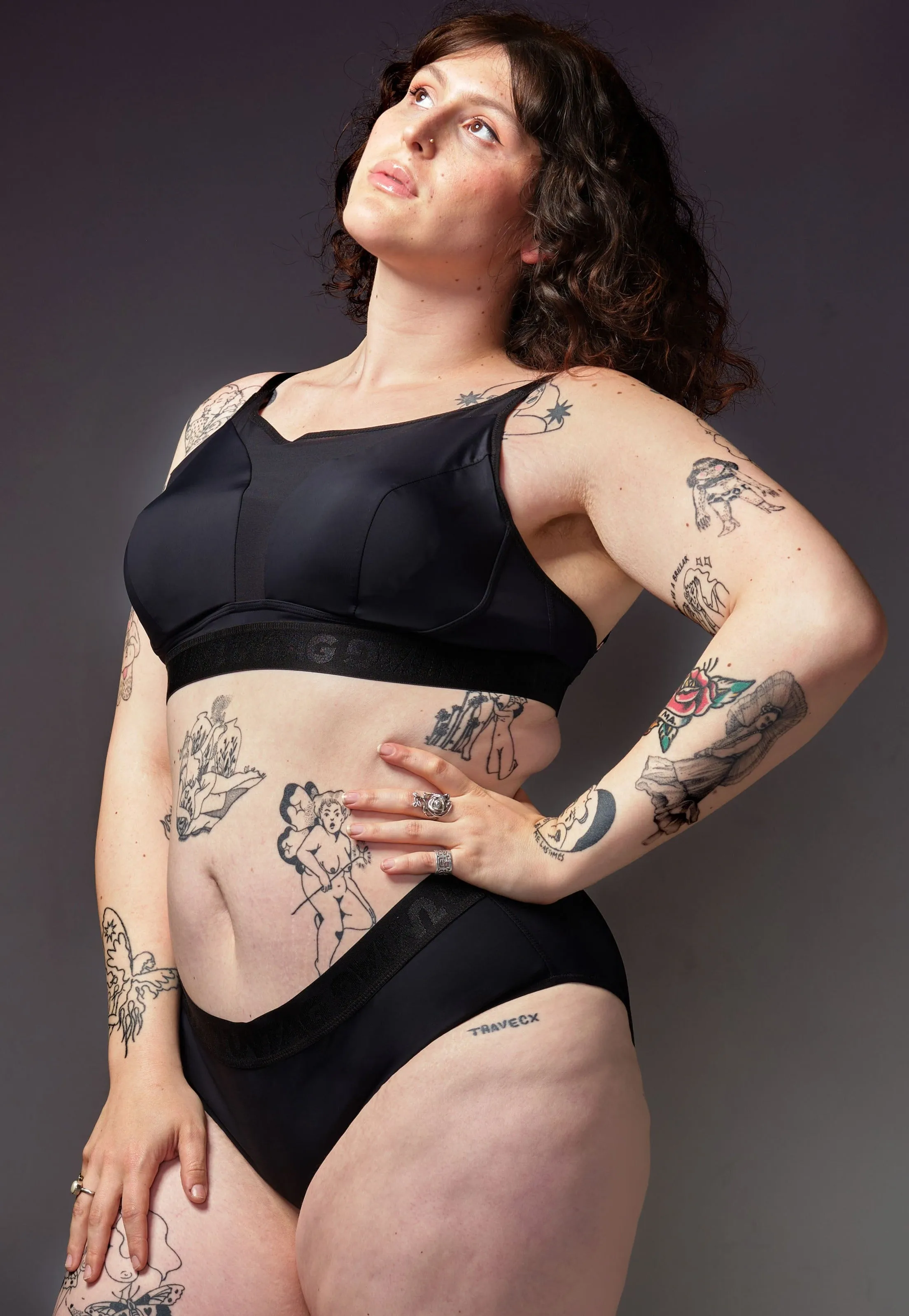 Signature Bralette Black