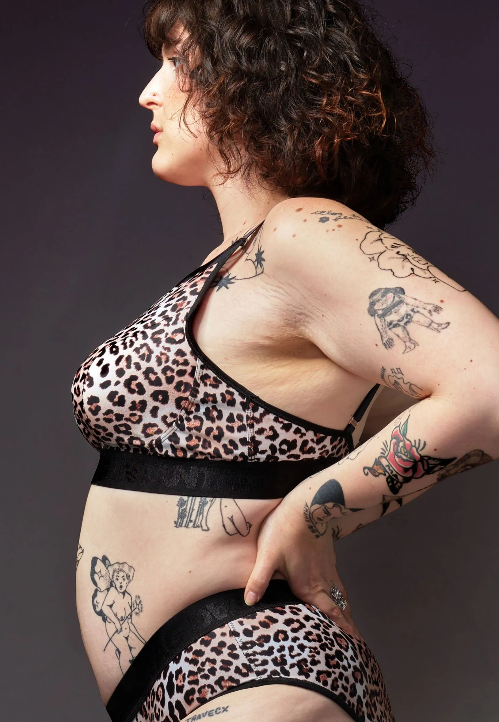 Signature Bralette leopard