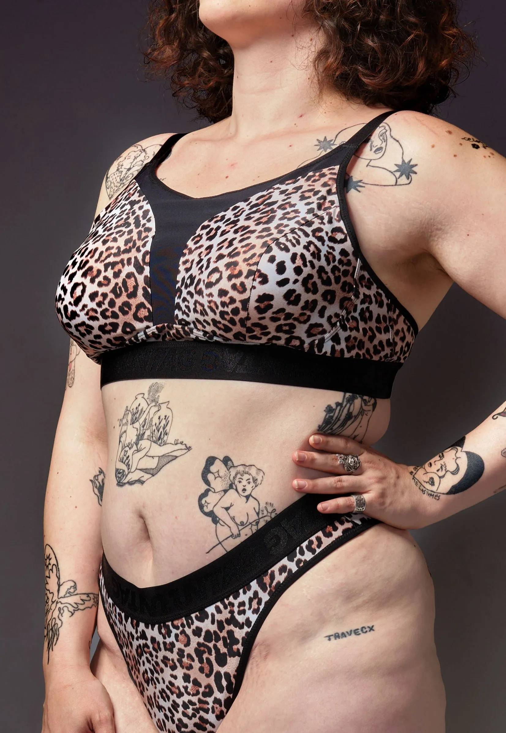 Signature Bralette leopard