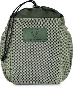 skiguard Saddle Bags Hunting Dump Pouch: Mesh Dump Pouches with Drawstring Closure, Easily Attaches to Hunting Saddle, Tree Saddle Accessories, Hammock Tree Saddle Accessories