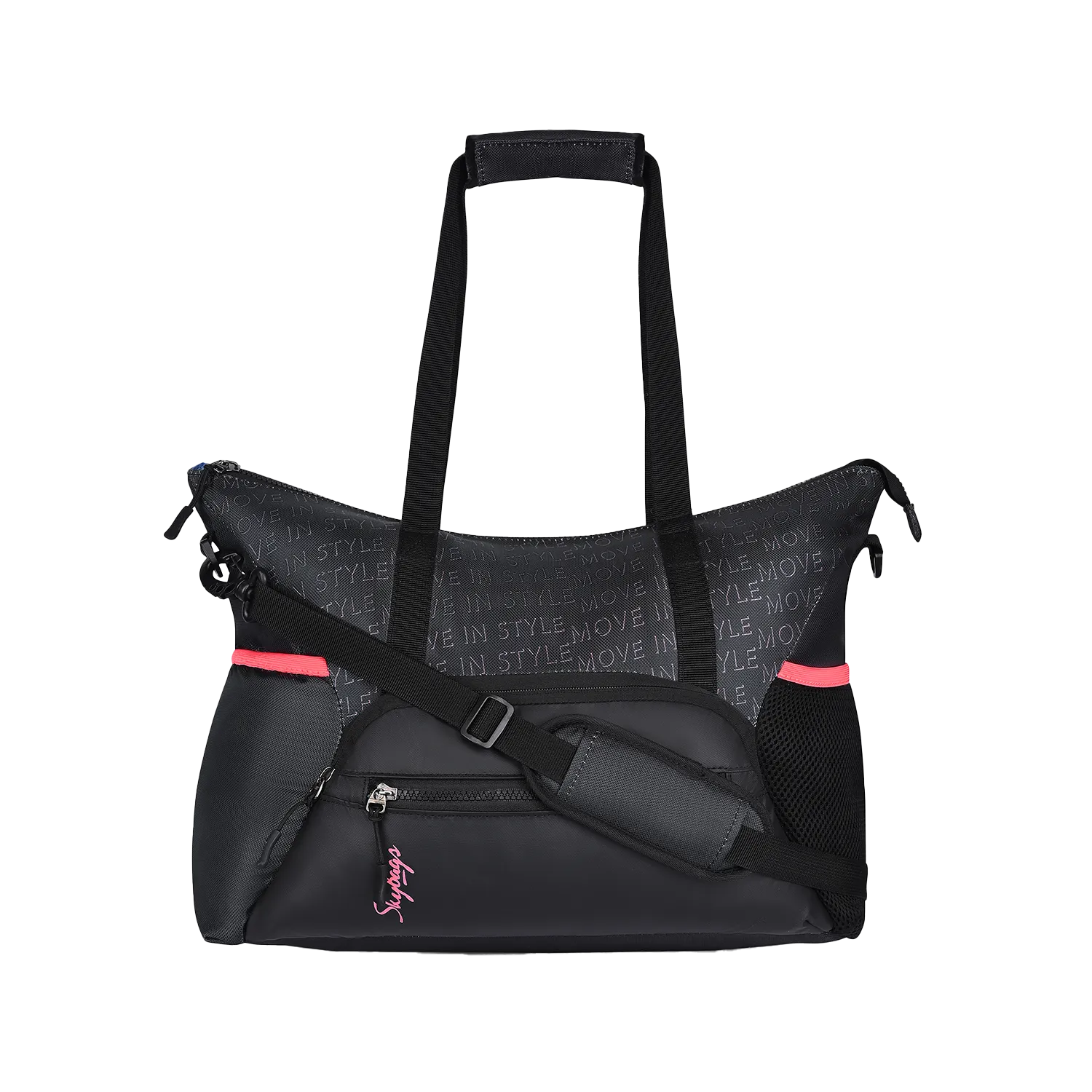 Skybags Athletix Women's Gym Duffle Black