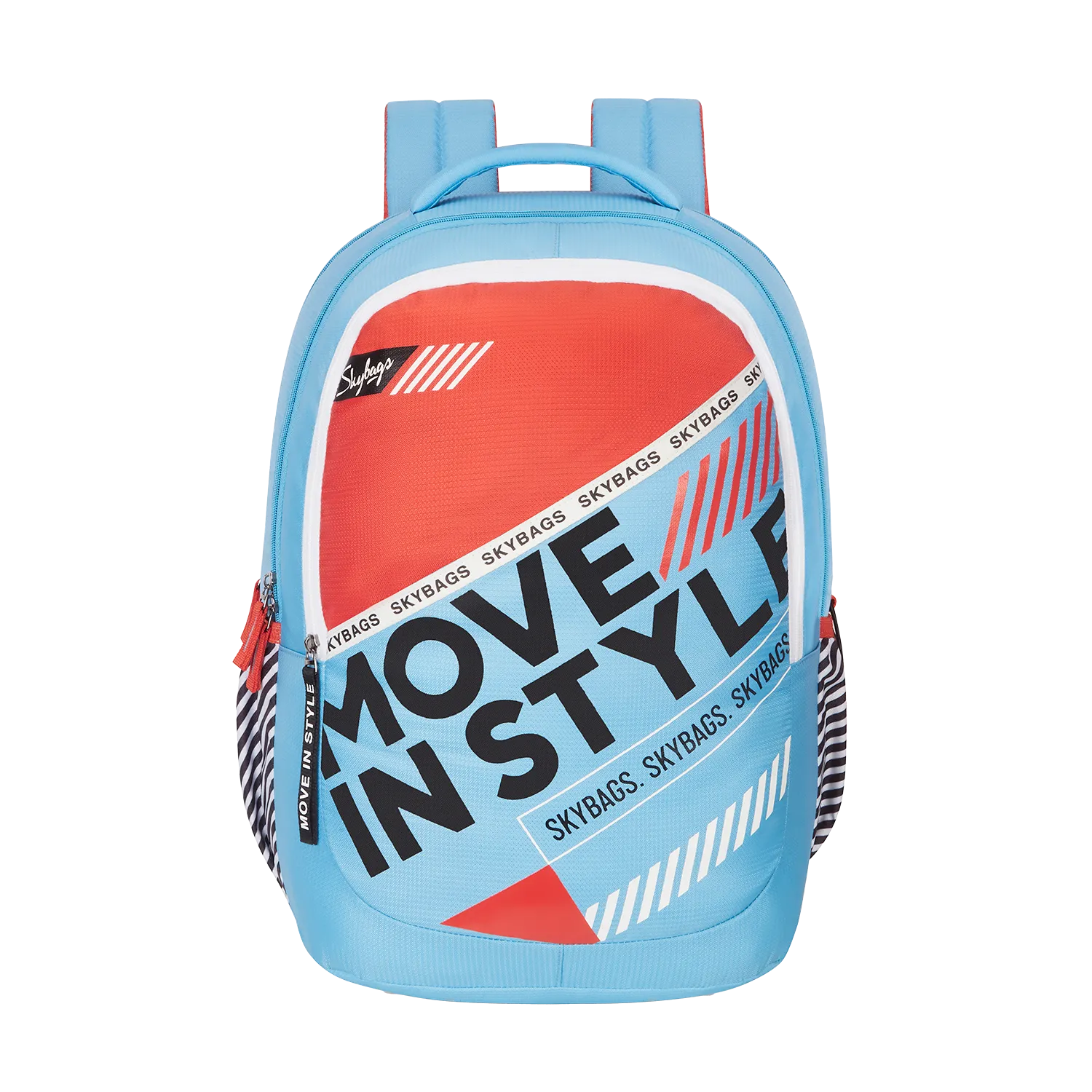 Skybags KLAN PLUS 05 SCHOOL BACKPACK SKYBLUE
