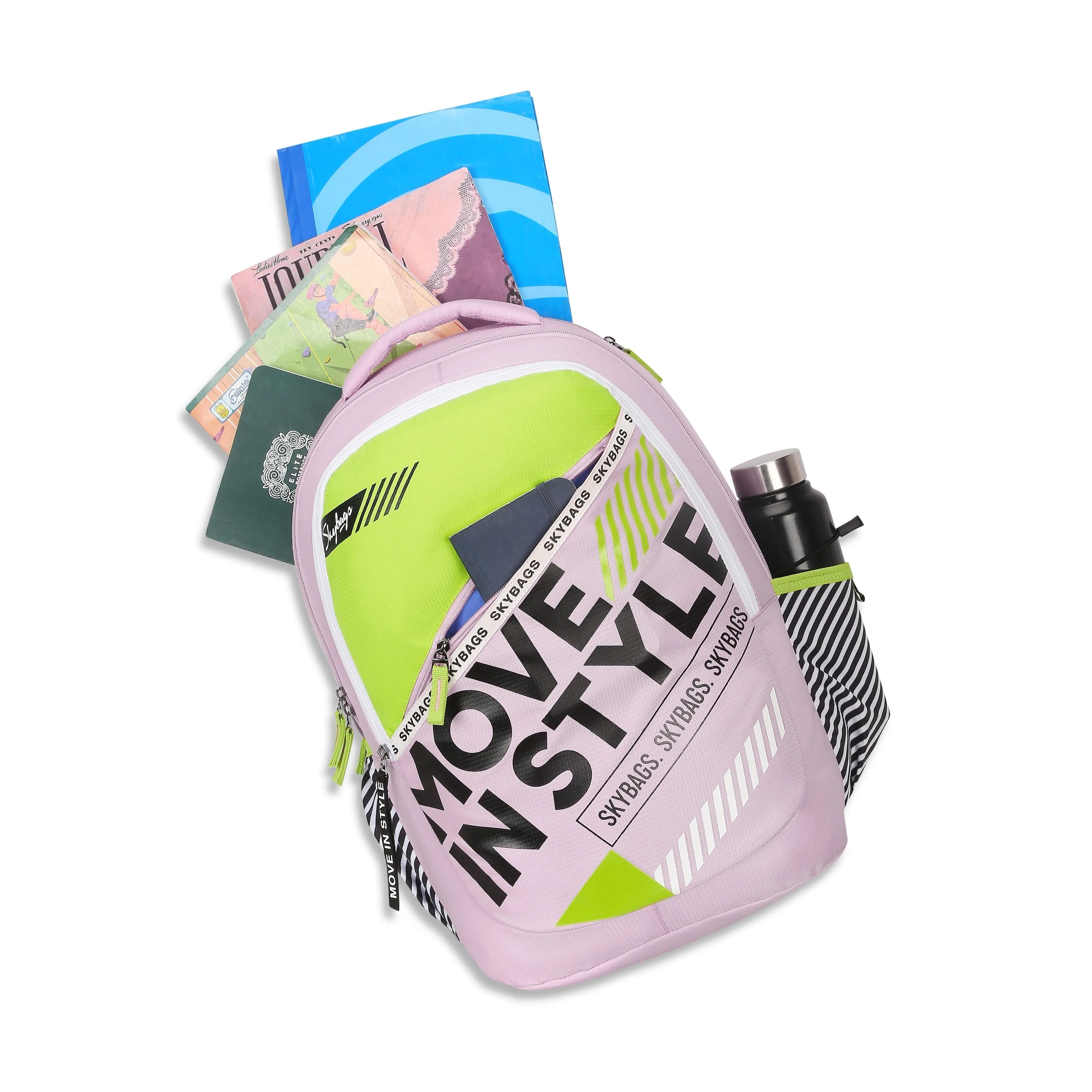 Skybags KLAN PLUS 05 SCHOOL BACKPACK SKYBLUE