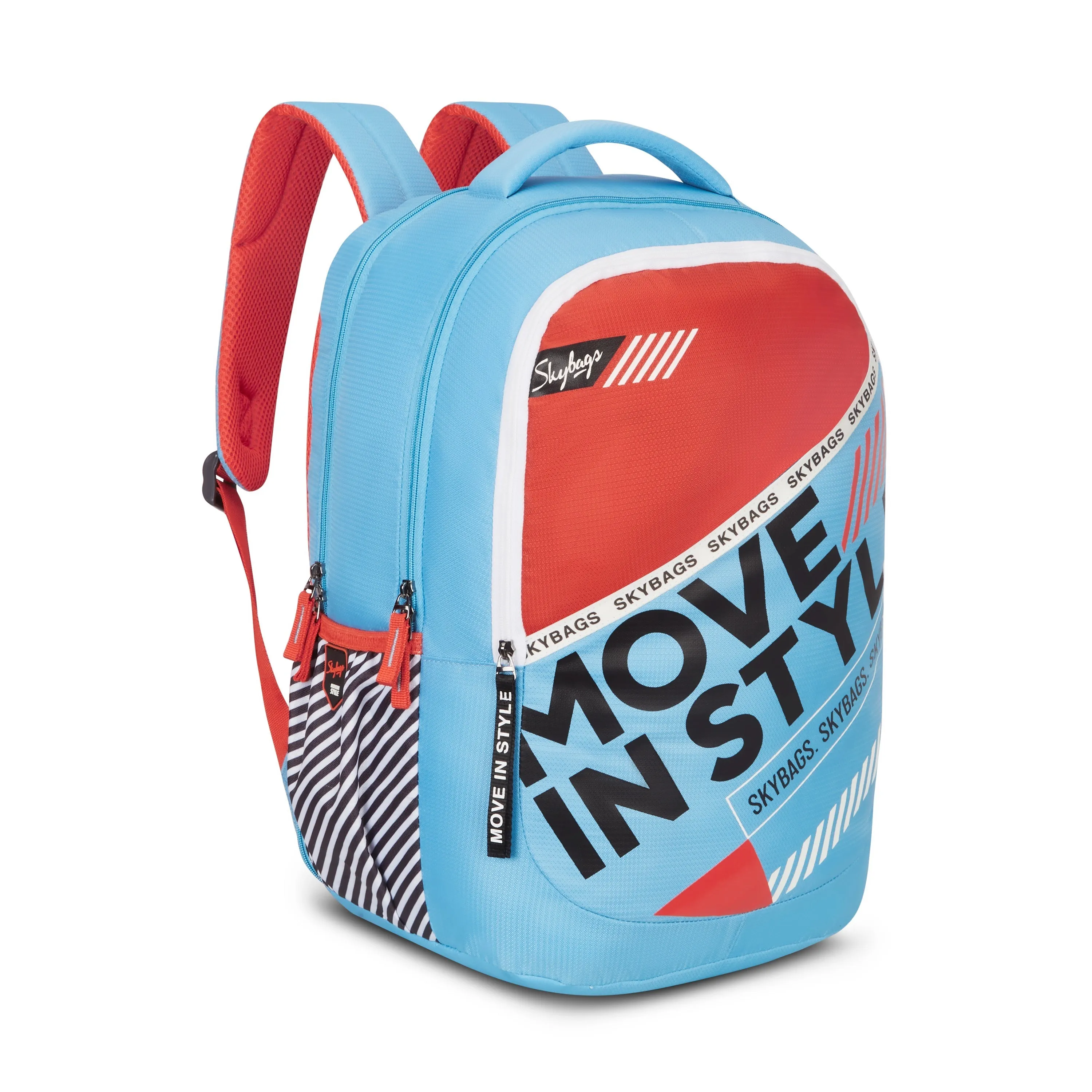 Skybags KLAN PLUS 05 SCHOOL BACKPACK SKYBLUE