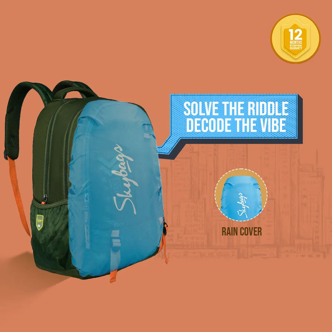 Skybags New Stream 23-08  School BP RC (H) Black