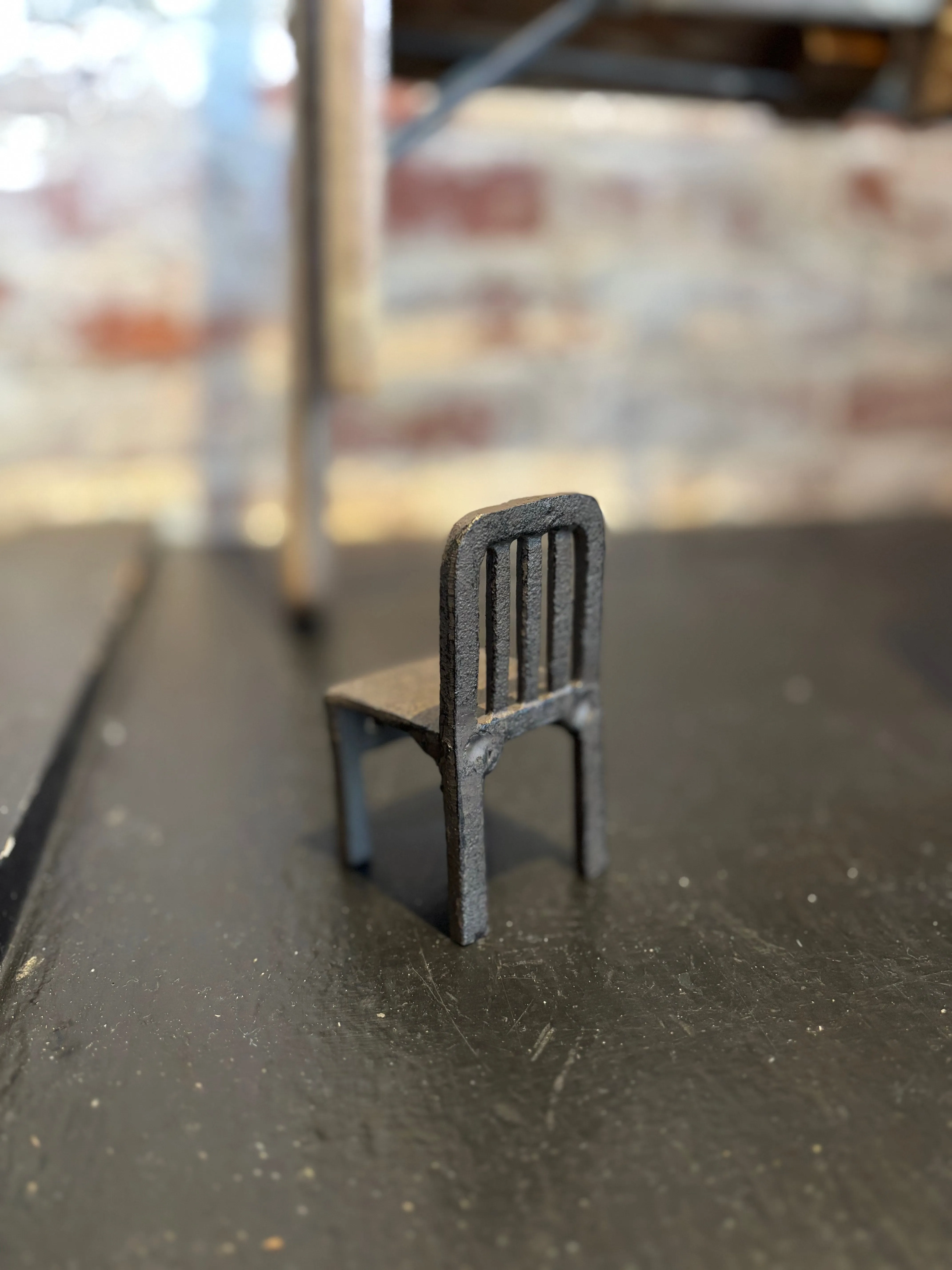 Slate Back Chair Wall Hook