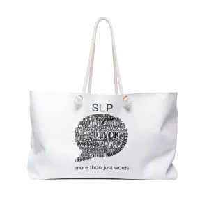 SLP Tote Bag for therapist More than Just Words SLP gift Speech Therapy tote for toys and more!