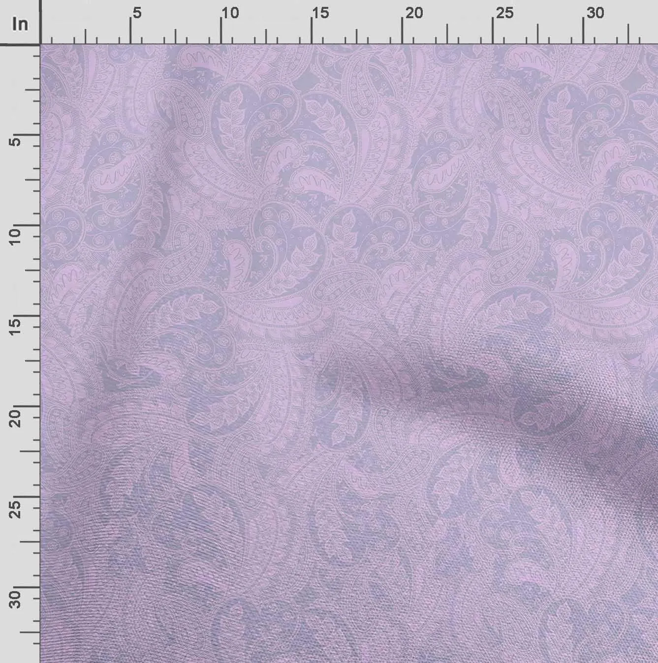 Soimoi Heavyweight Cotton Canvas Fabric Material - 56 Inch Wide, Purple - Asian Print, Ideal for Making Durable Tote Bags, Backpacks, Jackets, Upholstery, Cushions, Outdoor Furniture Covers, 1 Yard