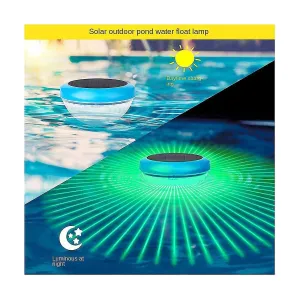 Solar Floating Pool Led Lights,waterproof Rgb Color Changing Pool Lights,pool Ac