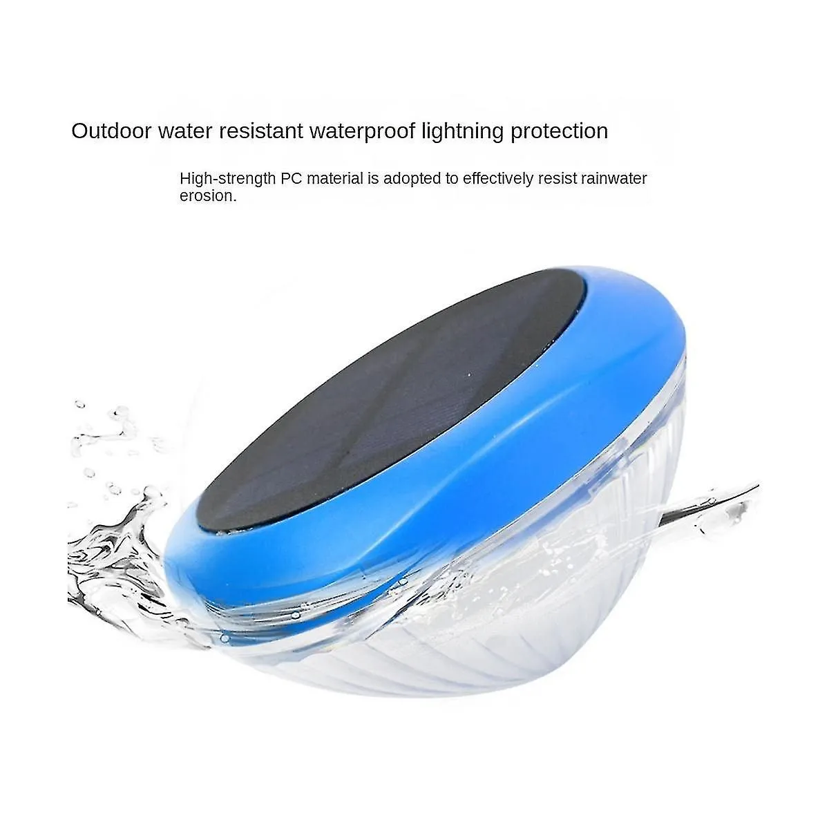 Solar Floating Pool Led Lights,waterproof Rgb Color Changing Pool Lights,pool Ac