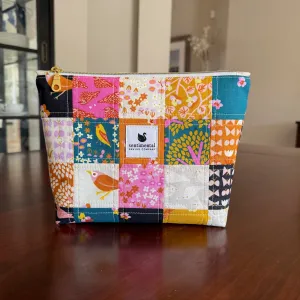 Songbird Patchwork Pouch