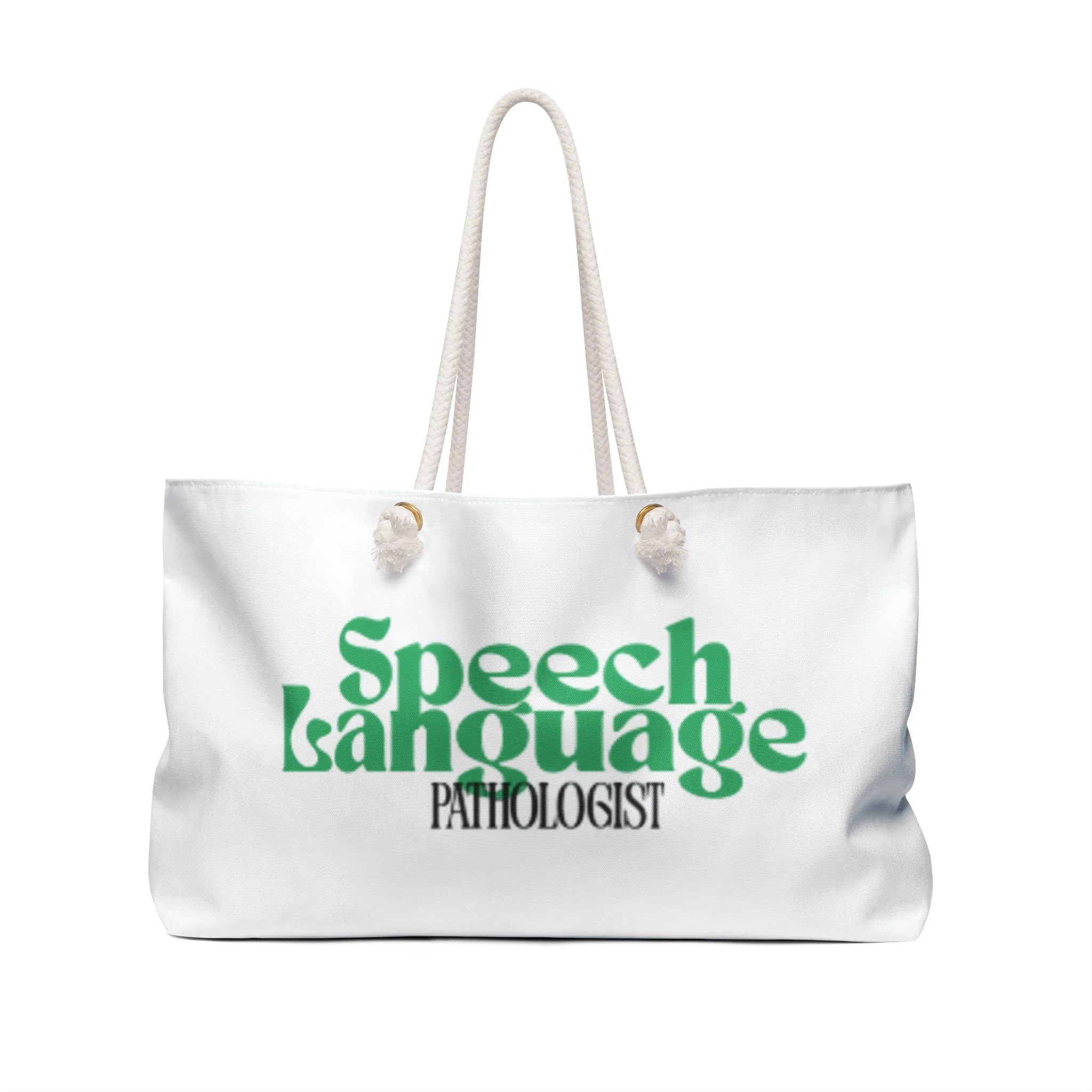 Speech Therapist Tote Bag for SLP gift Speech Therapy tote for toys and more!