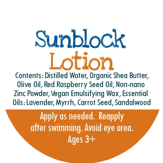 SPF 30 Sunblock Lotion - 100% Reef Safe!