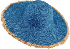 Sportmusies Women's Sun Hat, Wide Brim Floppy Roll Up UV Protection Straw Hat Beach Cap