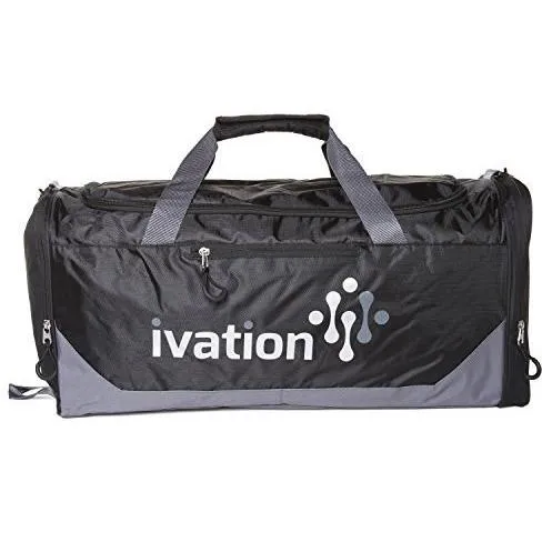 Sports Gym Duffel Bag 100% Water Repellent Polyester
