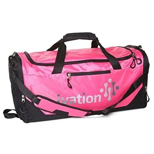 Sports Gym Duffel Bag 100% Water Repellent Polyester