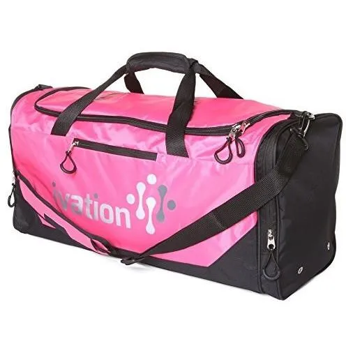 Sports Gym Duffel Bag 100% Water Repellent Polyester