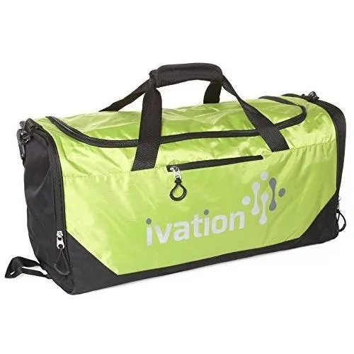 Sports Gym Duffel Bag 100% Water Repellent Polyester