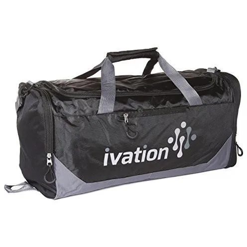 Sports Gym Duffel Bag 100% Water Repellent Polyester