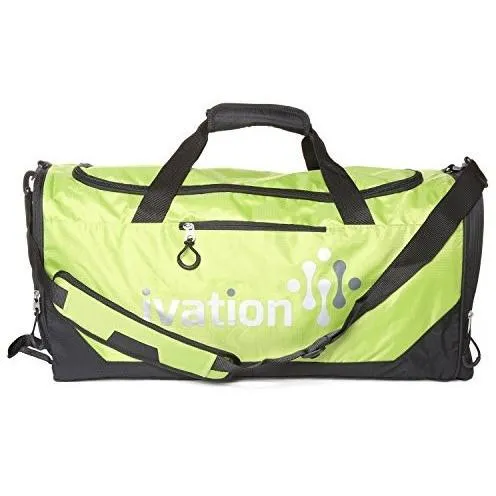Sports Gym Duffel Bag 100% Water Repellent Polyester