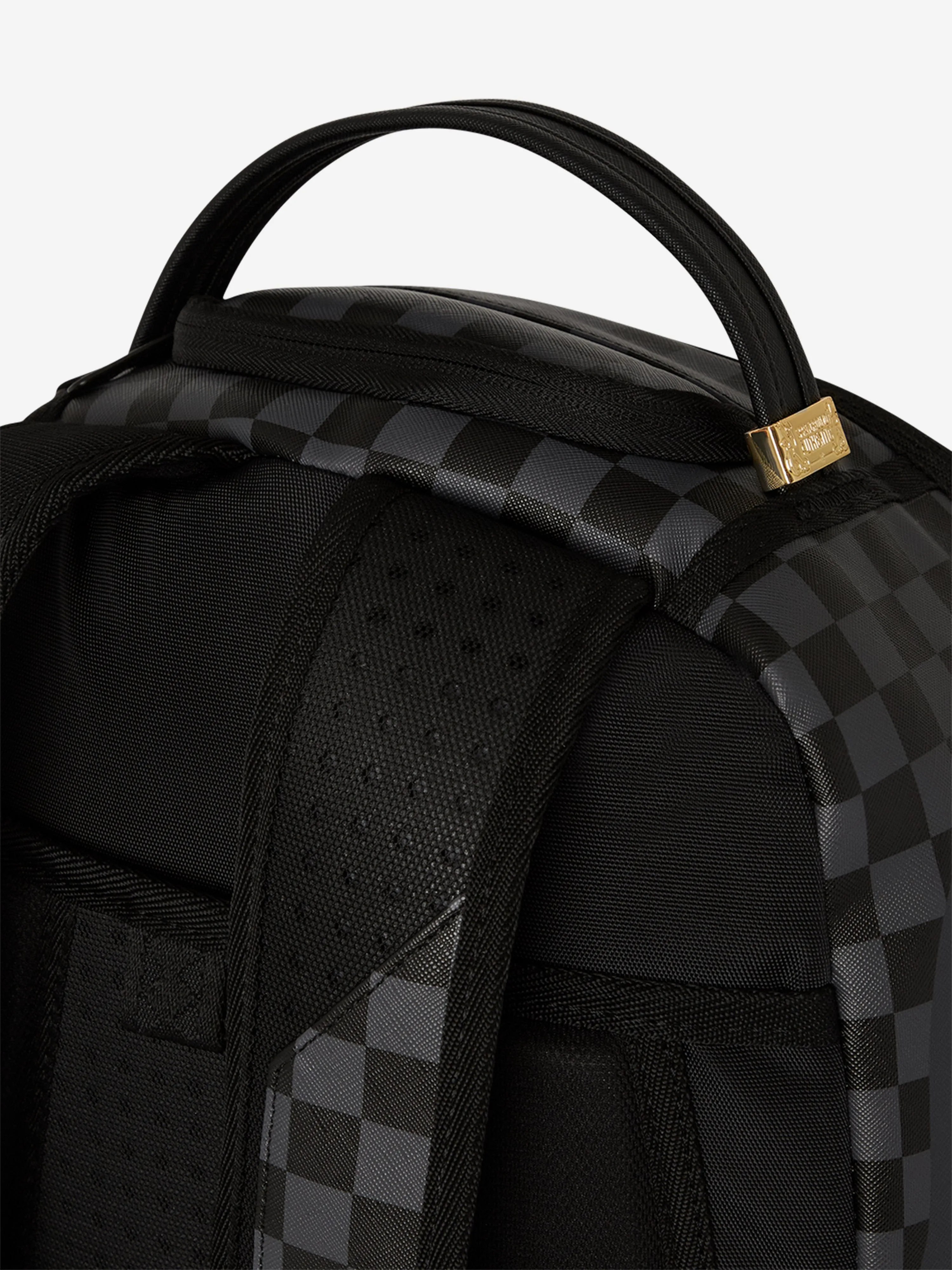 Sprayground Kids Split Up Camo Tear Backpack in Black (44cm)
