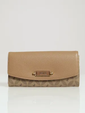 Sterling Clutch Purse - Biscuit