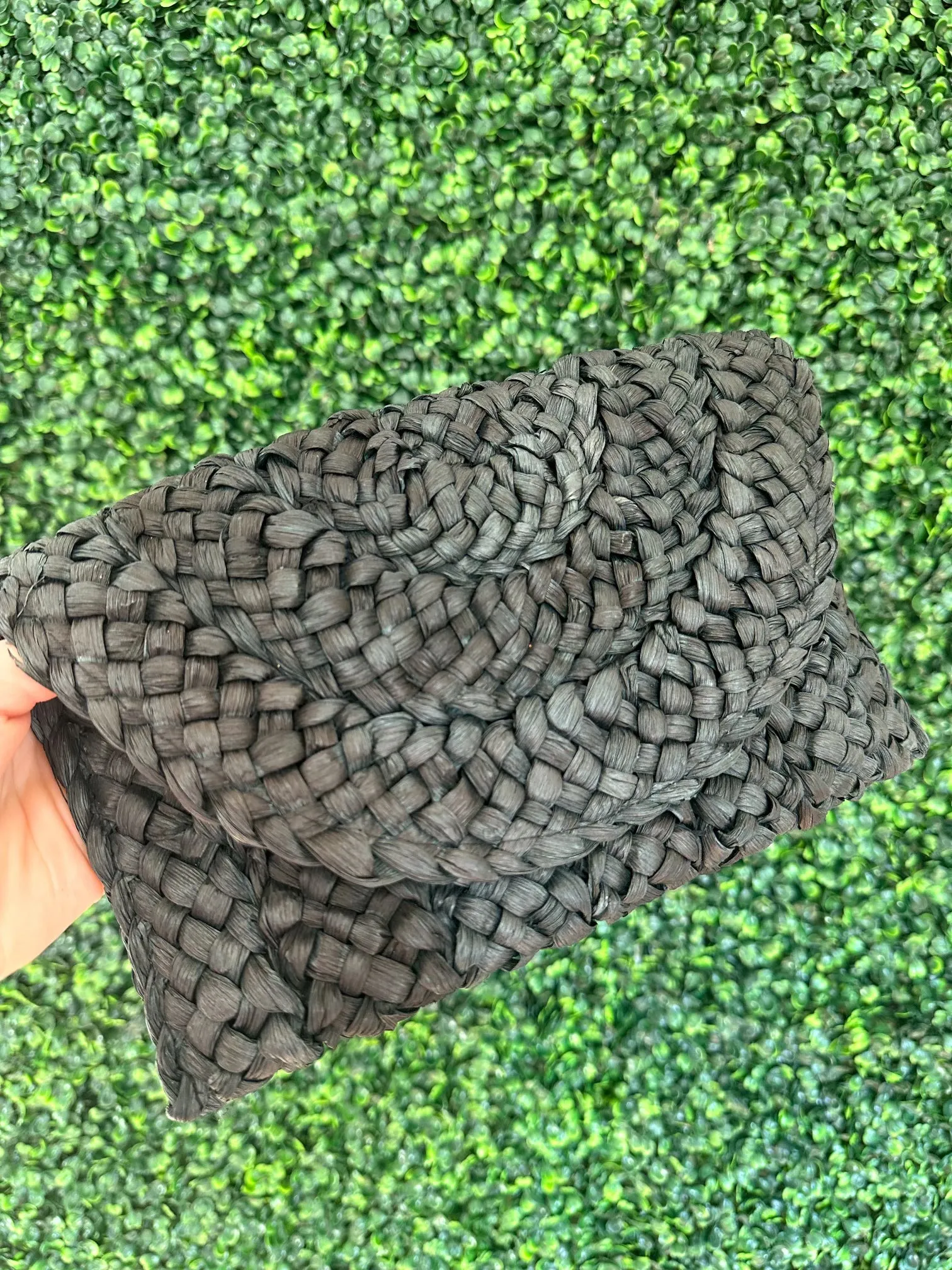 Straw Clutch Bag