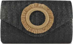 Straw Clutch Purse for Women,Summer Beach Bag,Envelope Evening Clutch Handbags for Formal Party Wedding 2025