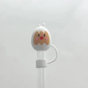 Straw Cover "Chick in Egg"