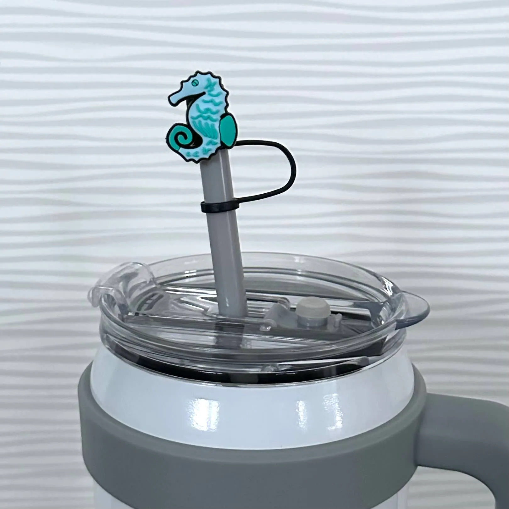 Straw Cover Seahorse Coastal Collection 10mm