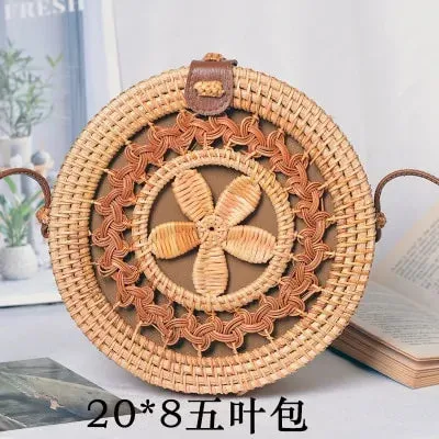 Straw Shoulder Bag