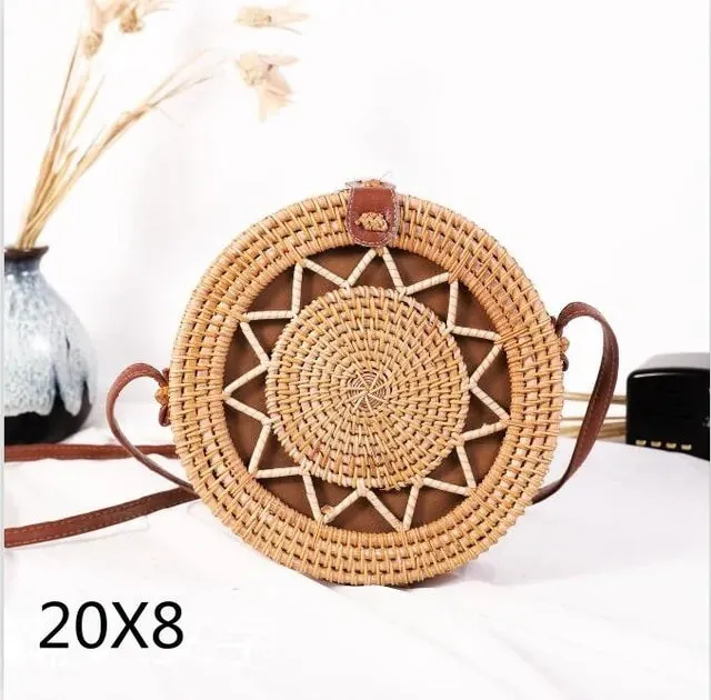 Straw Shoulder Bag